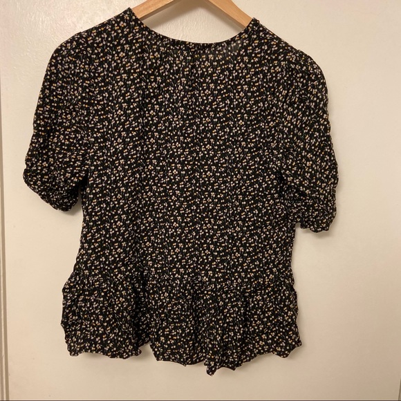 Madewell Courtyard Ruffle Hem Top - Picture 7 of 7